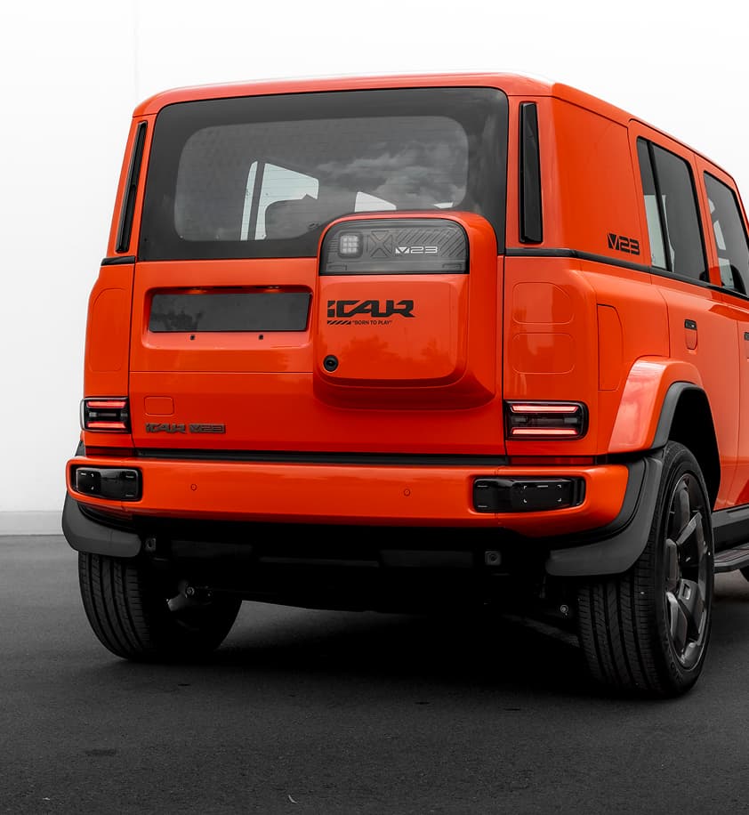 iCAUR V23 Exterior
